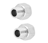 Reductor de 3/4 a 1/2, 3/4 Hembra a 1/2 Macho G1/2 Rosca Hembra Adaptador Reductor de Montaje G3/4, Casquillo Hexagonal de Montaje de Tubería Reductor de 3/4 a 1/2 Npt