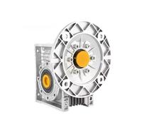 Reductor de caja de cambios NMRV040 con engranaje helicoidal de 14 mm de entrada y 18 mm de salida(160mm Dia Flange,Ratio 20-1)