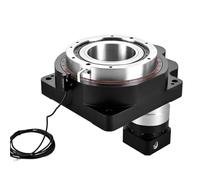 Reductor de caja de engranajes de plataforma giratoria hueca de 2 etapas for motor paso a paso Nema23 de 57 marcos/servomotor de CA de 400 W(Input 14mm,Ratio 50 to 1)