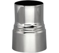 Reductor de conducto de chimenea y adaptador de tubo de estufa de acero inoxidable en varios tamaños(6cm~5cm)