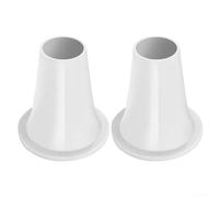 Reductor de cono de repuesto para limpiadores de piscina Pentair GW9000 GW9015, goma blanca de fácil instalación, se adapta a KREEPY Krauly SandShark PoolShark Lil para Shark para Great White (2