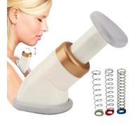 Reductor de cuello - 13,5 x 5 x 6 cm ABS, dispositivo de tóner para cuello, herramienta de ejercicio facial, ideal para reducción de mentón, masaje, reafirmación, levantamiento