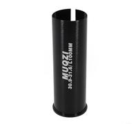 Reductor de cuña para tija de sillín de bicicleta, manga de extensión de tubo de asiento de aleación de aluminio 6061, adaptador de longitud de 100 mm para múltiples conversiones de diámetro, piezas