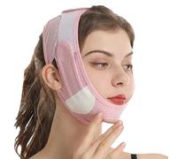 Reductor de doble mentón, máscara de línea V, máscara de elevación facial, correa facial, correa facial, barbilla, máscara adelgazante para la cara, para reducir la papada