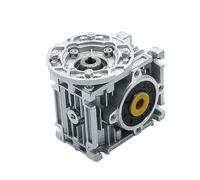 Reductor de engranajes, Reductor de engranaje helicoidal NMRV030 Caja cambios alto par Entrada 9/11 mm Salida 14 Adecuado for motor inducción brida 23 63B14(Ratio30,63B5)