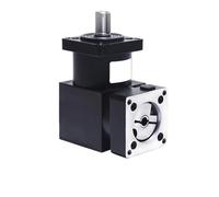 Reductor de esquina en ángulo recto de 90 grados, caja de engranajes planetarios, relación de 3 a 1-216 a 1 for servomotor paso a paso con brida de 57 mm/60/80/86 mm(Ratio 8,For 86 Stepper Motor)