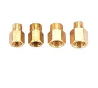 Reductor De Latón Conector de acoplamiento rápido enchufe macho doble extremo cobre, accesorios conexión toma aire hilo femenino, 3 unids/set(Option F x3pcs)