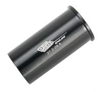 Reductor de manguito adaptador de cuña de tubo de sillín para conversión de tija de sillín de bicicleta con tamaños de 22 2 a 34 9 milímetros