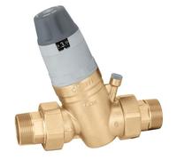 Reductor de presión 2 con cartucho y conexión para manómetro Caleffi 535090