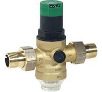 Reductor De Presión De Filtro Latón R3/4'' 52 L/Min 1.5-6 Bar/22-87Psi Agua Potable Sin Manómetro