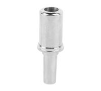 Reductor de Presión de Trompa, Herramienta Auxiliar de Corrección Profesional, Corrector Bucal de Entrenamiento de Respiración con Válvula (Plata)