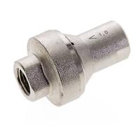 Reductor de presión en línea 1bar/14psi Latón niquelado G1/4'' 10 l/min