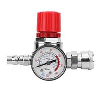 Reductor de presión Regulador de aire Interruptor de control Perilla ajustable Regulador de presión del compresor de aire Conector macho/hembra para compresores de aire de pistón con
