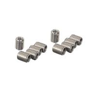 Reductor de rosca M8 a M6, inserto de rosca autorroscante de acero inoxidable, tuerca de inserción de reparación M8 hembra M6 macho Kit de conversión de rosca para conexión de fontanería