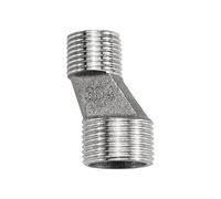 Reductor de rosca macho de 1 pieza de 1/2" x 3/4" for ducha de baño, reducción de tubo con patas de perro, boquilla de grifo excéntrica(201(43mm))