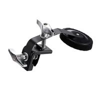 Reductor de ruido de tambor compacto con abrazadera de metal ajustable y almohadilla de fieltro para un control preciso del sonido en los silenciadores de tambor con clip