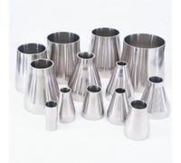 Reductor de soldadura de 19 mm a 102 mm de diámetro exterior - Accesorio de tubería sanitaria de acero inoxidable SS 304 for la industria alimentaria(76mm-32mm)