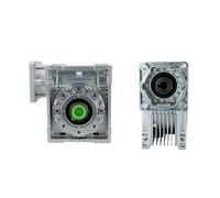 Reductor de tornillo sin fin alto par for motor CC 130 mm x NMRV075. Relaciones transmisión: 7,5/10/15/20/25/30/40/100. Entrada: 19/22/24 Salida: 28(Ratio 80,19mm input hole)