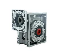 Reductor de tornillo sin fin NMRV 075 Caja cambios reductora con entrada 19 mm, 22, salida 28 for servomotor grabador 110 130 ST(110x110 19mm Input,25 to 1)