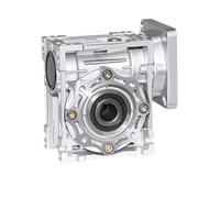 Reductor de tornillo sin fin NMRV040 5:1 a 100:1, eje entrada 14 mm for servomotor 60(Ratio 30 to 1)