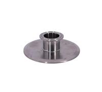 Reductor de triple abrazadera de 1,5", 2", 2,5", 3", 3,5" y 4" con brida corta y tapa de extremo exterior reductora de acero inoxidable 304(106-91mm)