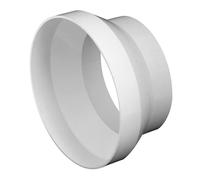 Reductor de tubería de 125 mm/100 mm - Conexión de tubería de 12,7 cm/10,2 cm - Adaptador de acoplador redondo para conexión de tubería KO125-29