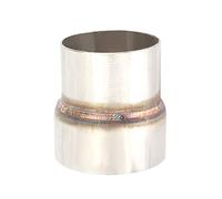 Reductor de Tubo de Escape, Conector Reductor de Escape KIMISS Conector Adaptador Reductor de Escape de Tubería de Acero Inoxidable de 3 a 3,5 Pulgadas