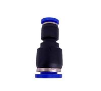 Reductor de unión recta PG, conector neumático de aire, enchufe de 6-4, 8-6, 10-8, 12-10, 8-4, 10-6, 12-8 mm(PG10-12)