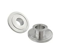 Reductor de vacío ISO80 a KF16/25/40/50, tamaño de cabezal, brida de clip de vacío, acero inoxidable SUS304, 1 unidad(ISO80 To KF25)