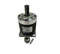 Reductor de velocidad 1 unids/lote reductor planetario brida entrada cuadrada 56mm 13:1 15:1 18:1 for diámetro del eje Nema23 6/6, 35/ 8mm(13 to 1,6mm)