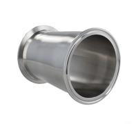 Reductor de virola de triple abrazadera de 3 5 a 4 pulgadas, accesorio sanitario, hecho de acero inoxidable 304 para una excelente durabilidad