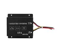 Reductor de Voltaje para Coche, camión, 24 V a 12 V, inversor eléctrico, Transformador de Corriente inversor (24 V a 12 V/15 A/180 W)