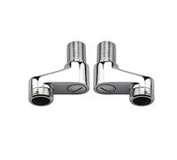Reductor excéntrico macho para grifo, Adaptador de ducha de 3/4 a 1/2", brazo oscilante ajustable, adaptador de latón de 1/2 a 3/4 de pulgada, codo de 3/4 a 1/2, conector de grifo de 1/2 pulgada con r