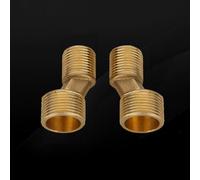 Reductor excéntrico macho para grifo, Reductor de tubería de agua de 3/4 a 1/2, brazo giratorio excéntrico, adaptador de grifo de latón de 1/2 pulgada a 3/4 de pulgada(50mm)