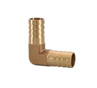 Reductor igual 4 5 6 8 10 12 13 14 16 19 25 mm espiga for manguera codo curvo 90 grados conector de instalación de tuberías de latón adaptador agua Gas aceite(8mm To 6mm)