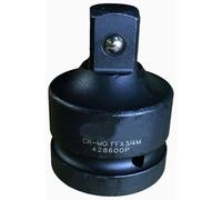 Reductor Impacto 1" H a 3/4" M - Adaptador Llaves de Vaso Alta Resistencia - Reducción Cuadradillo para Carraca, Pistola Impacto y Herramientas Neumáticas Profesional