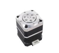 Reductor microarmónico de alta precisión, reductor de engranajes armónicos, actuador rotatorio de accionamiento armónico for equipos CNC de robots industriales.(Motor Kit,0.42Nm-40mm Motor)