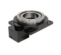 Reductor planetario de 130 mm 1 arccmin. Plataforma giratoria hueca. Reemplaza motor DD/divisor de leva. Motor paso a paso. Bisel cónico 10/18:1. Nema23. Nema34.(Ratio 70 to 1,11mm Input 60 Servo)