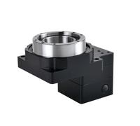 Reductor planetario de 130 mm/min arco con plataforma giratoria hueca que reemplaza el motor DD/divisor leva, paso a, bisel 10/18:1, Nema23(14mm Input-60 Servo,Ratio 150 to 1)