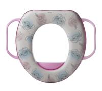 Reductor WC Stitch Disney para niños con asas, asiento ergonómico universal, 35 x 30 cm, adaptador de agua, cómodo y seguro, fácil de limpiar a partir de 10 meses