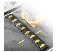 Reductores de Velocidad de Goma de Alta Resistencia para la moderación del tráfico en Carreteras y aparcamientos, diseño de Puente de plástico Duradero para escuelas y gestión del tráfico.