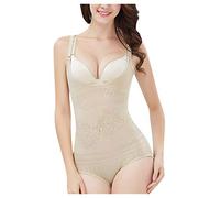 Reduform Faja Adelgazante Falda Pantalon Mujer Pantalones De Cadera Que Dan Forma A La Recuperación del Cuerpo De Las Mujeres Que Adelgazan La Interior Body Mujer Vestir Camiseta Beige XL
