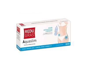 Redugras Aquaslim Monodosis 20 Viales - Reduce la grasa localizada