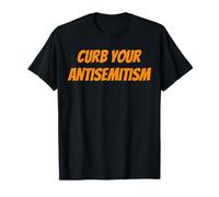 Reduzca su postura de antisemitismo contra el odio y la discriminación Camiseta