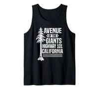 Redwood Avenue of The Giants Highway 101, California Camiseta sin Mangas