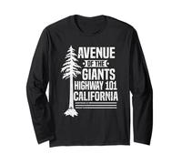 Redwood Avenue of The Giants Highway 101, California Manga Larga