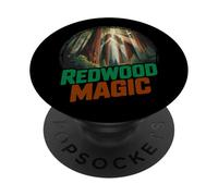 Redwood National Park California Naturaleza Aventura Viajes PopSockets PopGrip Adhesivo