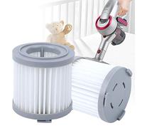 Redxiao Filtro de vacío, reemplazo de Filtro de Filtro de aspiradora de 2 Piezas 2.5x2.5x2.5in para Lexy Jimmy C53T JV51 M52 CJ53 CB100 PD506