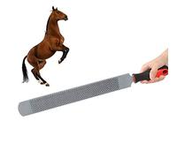 Redxiao Herramienta de recorte para pezuñas de caballo, material de acero con alto contenido de carbono, resistente y duradero, con diseño ergonómico y mango cómodo para la cría de caballos