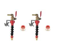 Reeatel 2 boquillas pulverizadoras de agua para amoladora angular, dispositivo de llenado de agua, boquilla de aspersor para máquina de corte de azulejos